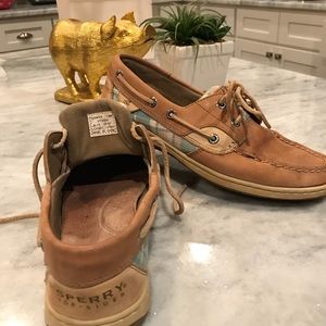 Sperry Shoes - Sperry Top-Sider Leather/Plaid Preppy (7.5)🌴☀️💕 Sperry Shoes - Sperry Top-Sider Leather/Plaid Preppy (7.5)🌴☀️💕